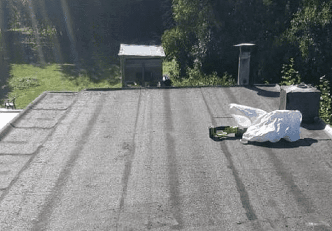 Toiture plate liège